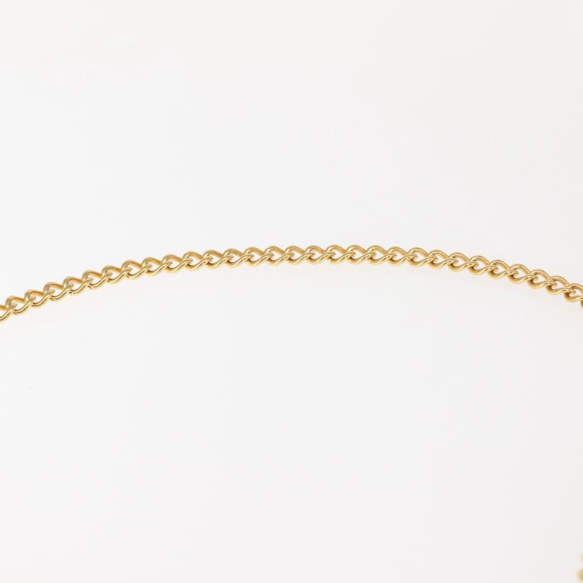 Salvatore Ferragamo Vintage Gancini Chain Shoulder Bag Leather, BLACK, LEATHER, Shoulder bag