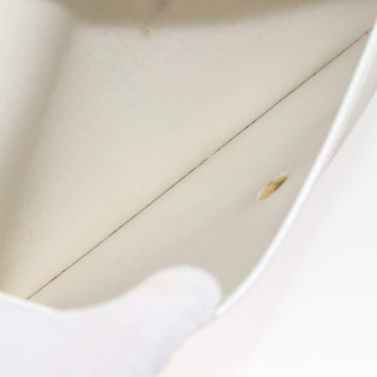 Christian Dior Vintage honeycomb clutch Canvas, WHITE, CANVAS, Clutche & pouche