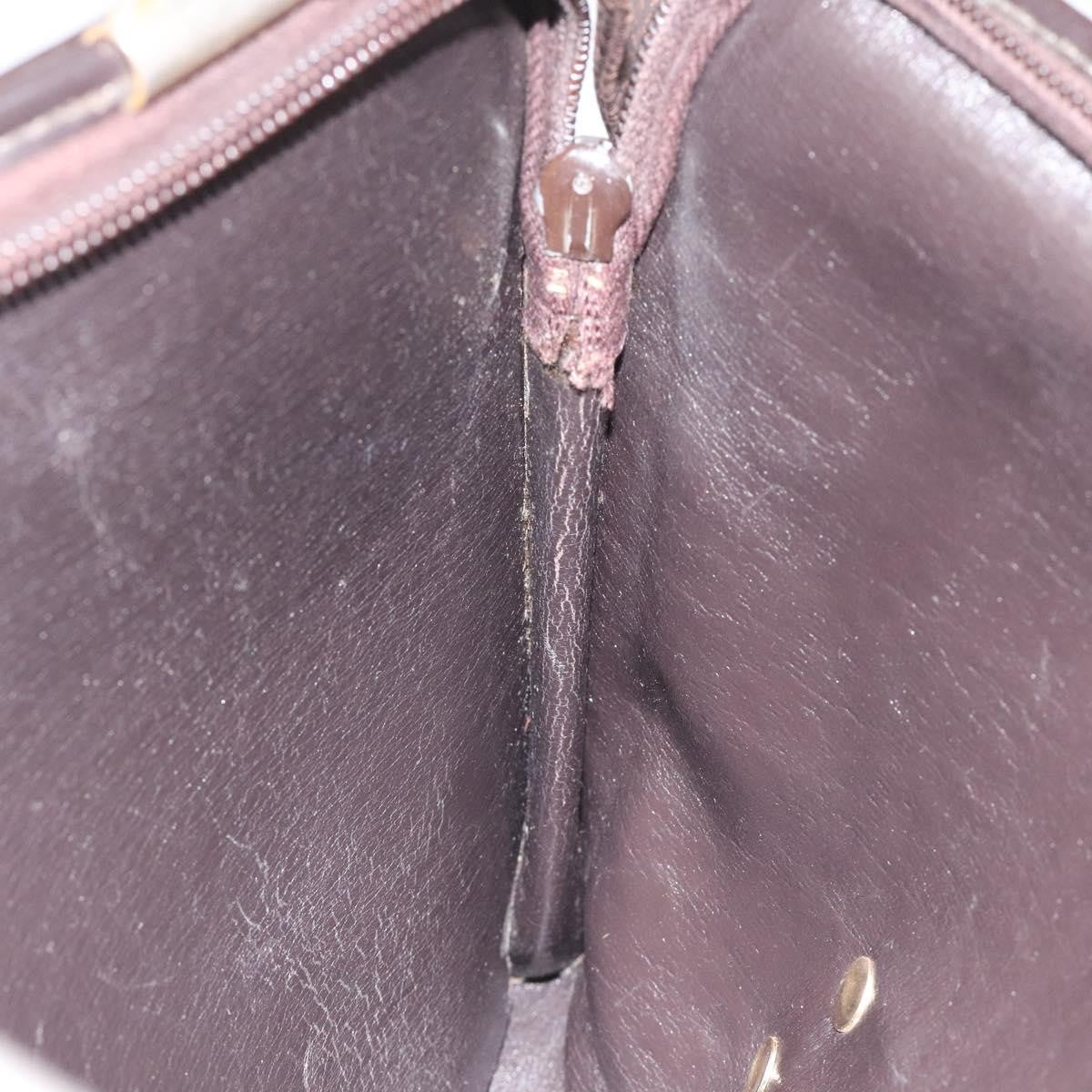 Christian Dior Vintage Trotter Shoulder Bag Canvas, BROWN, CANVAS, Shoulder bag