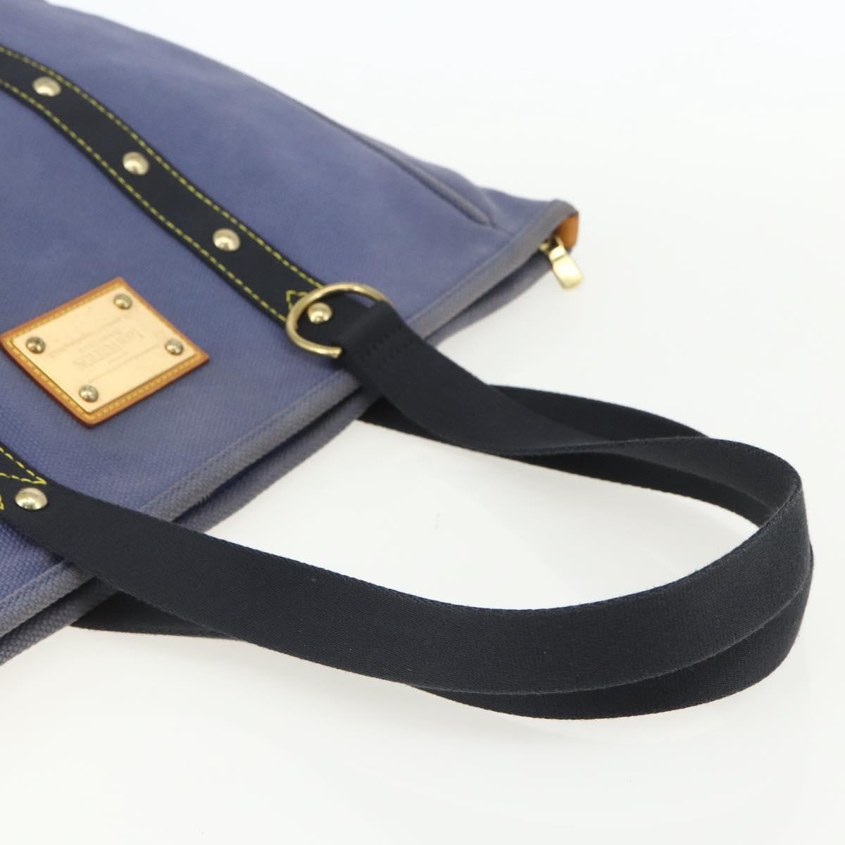 Louis Vuitton Antigua Tote Canvas, PURPLE, CANVAS, Tote bag