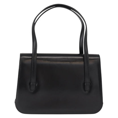 Gucci Vintage Handbag Leather, BLACK, LEATHER, Handbag