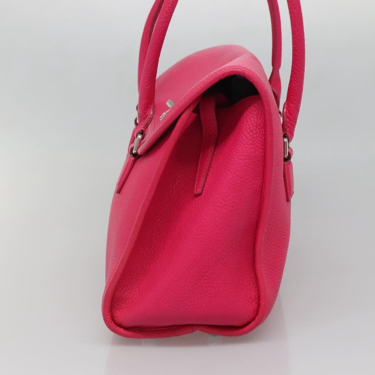 Loewe Alamo Handbag Leather, PINK, LEATHER, Handbag