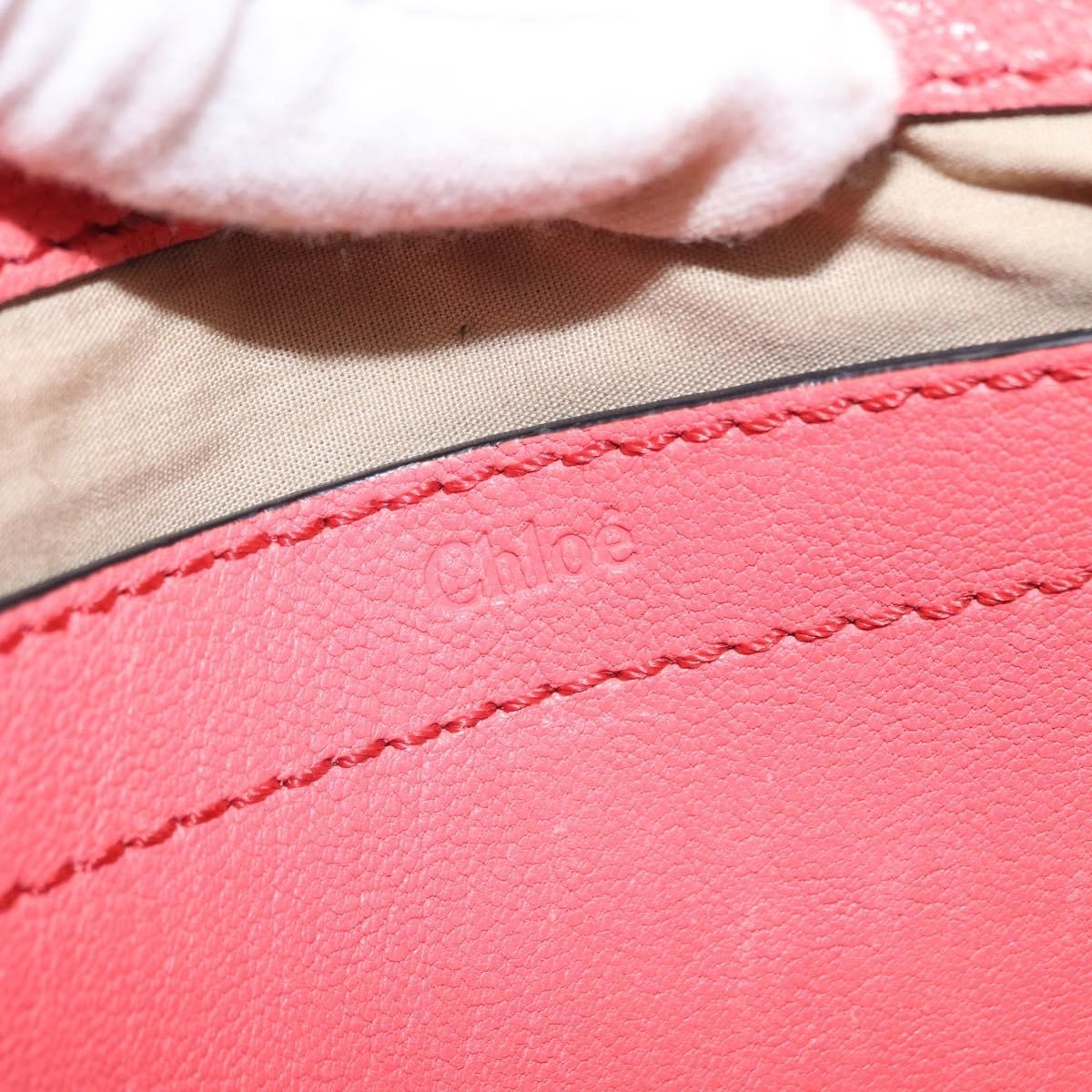 Chloe Elsie Crossbody Bag Leather, PINK, LEATHER, Shoulder bag