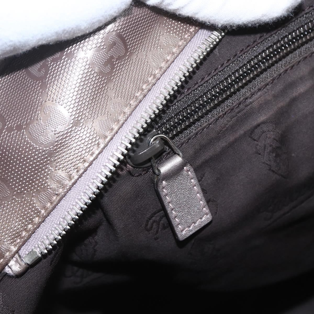 Gucci Plus Tote GG Imprime, SILVER, PVC, Tote bag