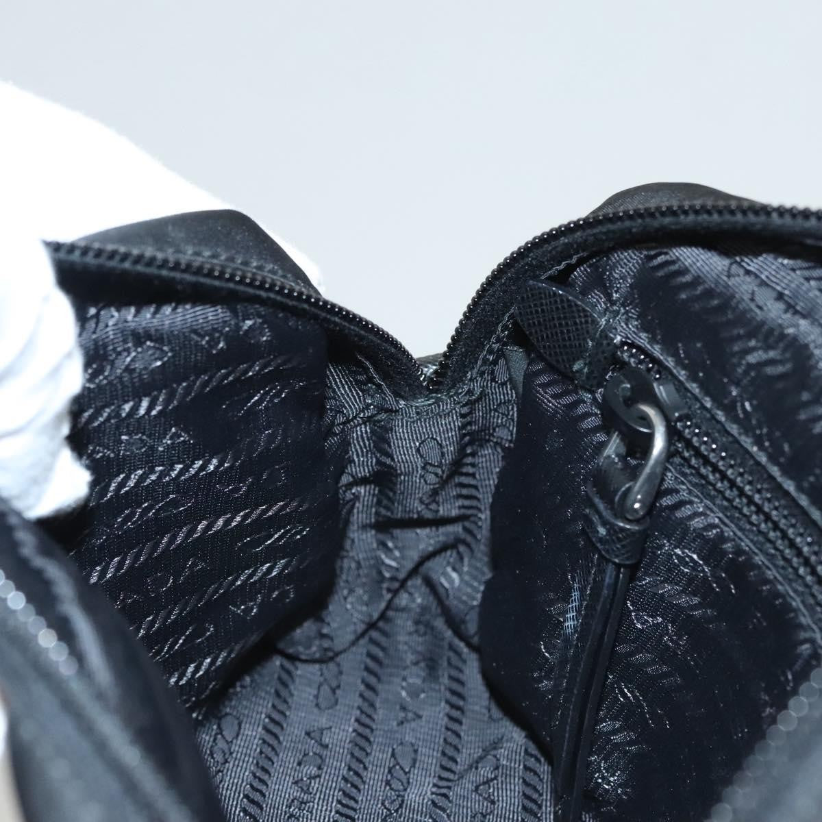 Prada Zip Pouch Tessuto, SILVER, NYLON, Clutche & pouche