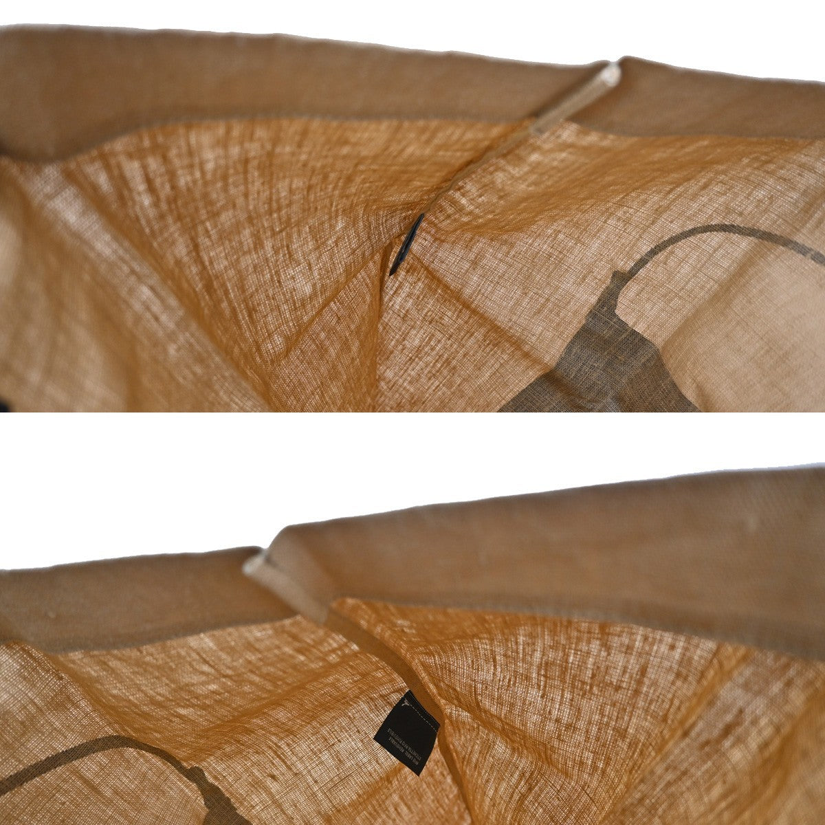 Fendi Shopping Tote Canvas, BEIGE, CANVAS, Tote bag