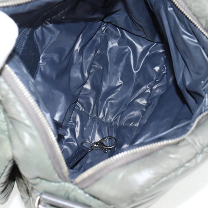 Chanel Coco Cocoon Messenger Bag Quilted Nylon, KHAKI, NYLON, Crossbody bag