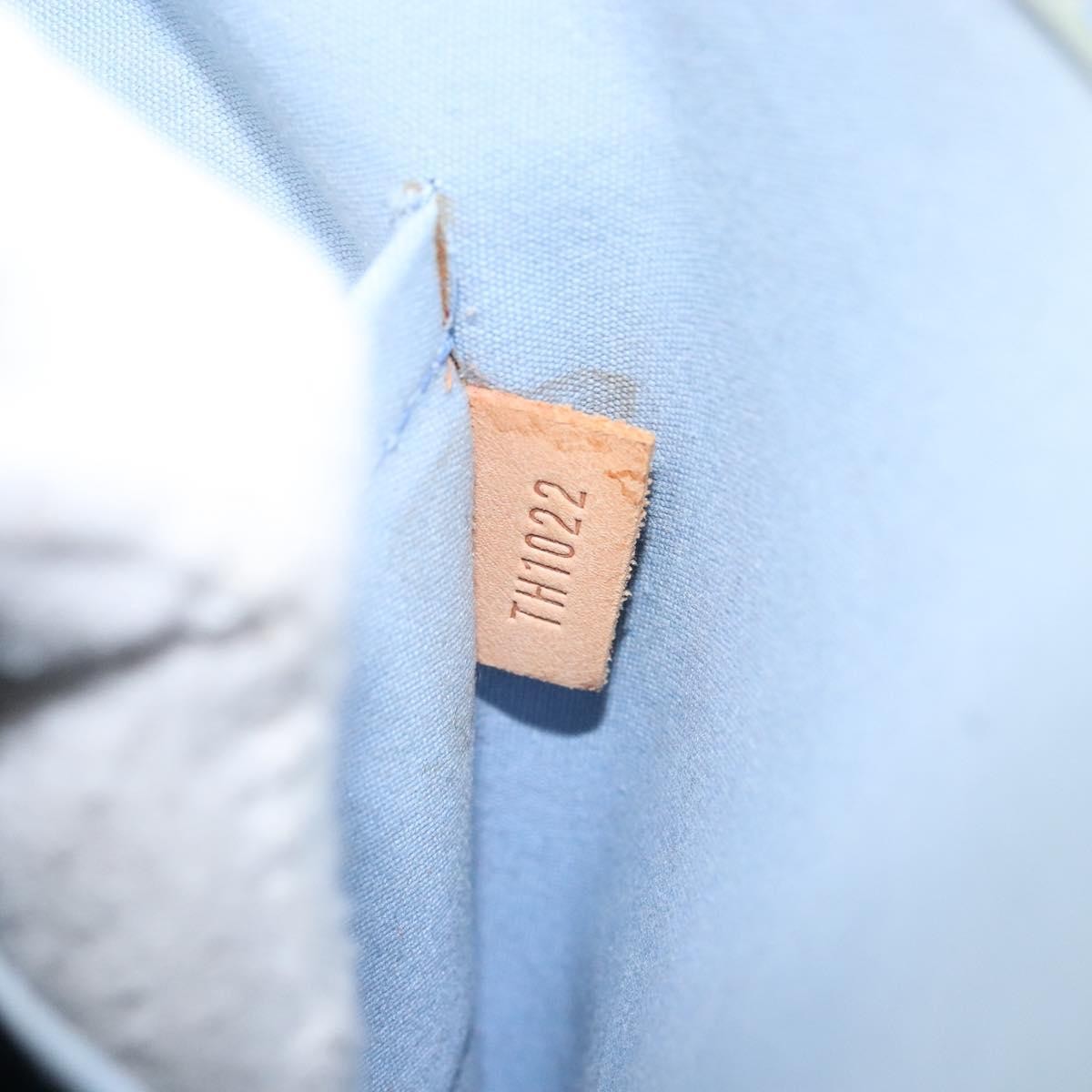 Louis Vuitton Reade Handbag Monogram Vernis, BLUE, PATENT_LEATHER, Handbag