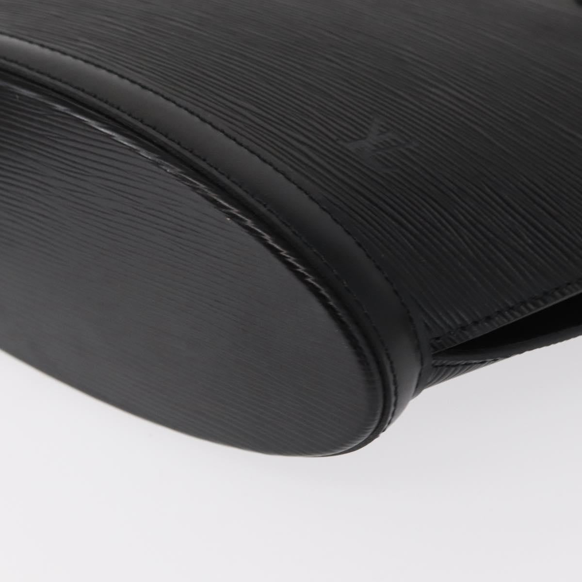 Louis Vuitton Saint Jacques Handbag Epi Leather, BLACK, LEATHER, Handbag