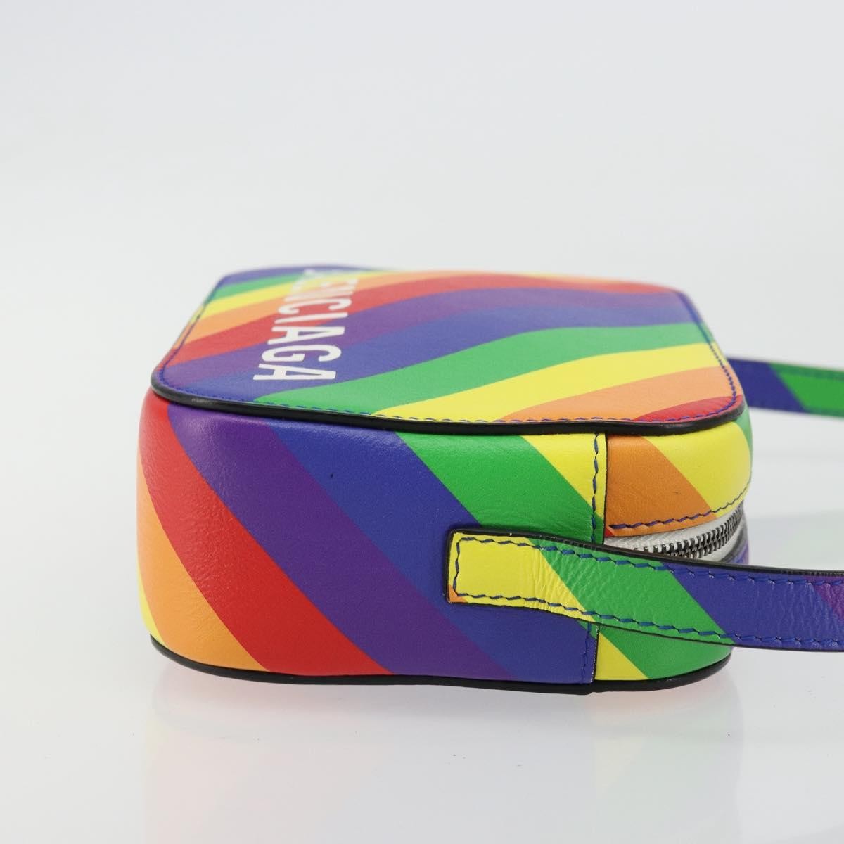 Balenciaga Everyday Camera Bag Leather, Multicolour, Leather, Shoulder Bag