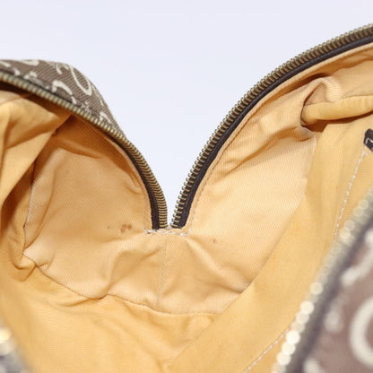 Celine Vintage Macadam Handbag Macadam, BROWN, CANVAS, Handbag