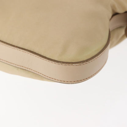 Prada Hobo Tessuto, BEIGE, NYLON, Shoulder bag