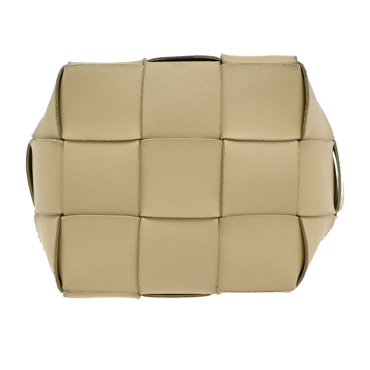 Bottega Veneta Cassette Bucket Bag Maxi Intrecciato Leather, BEIGE, LEATHER, Shoulder bag