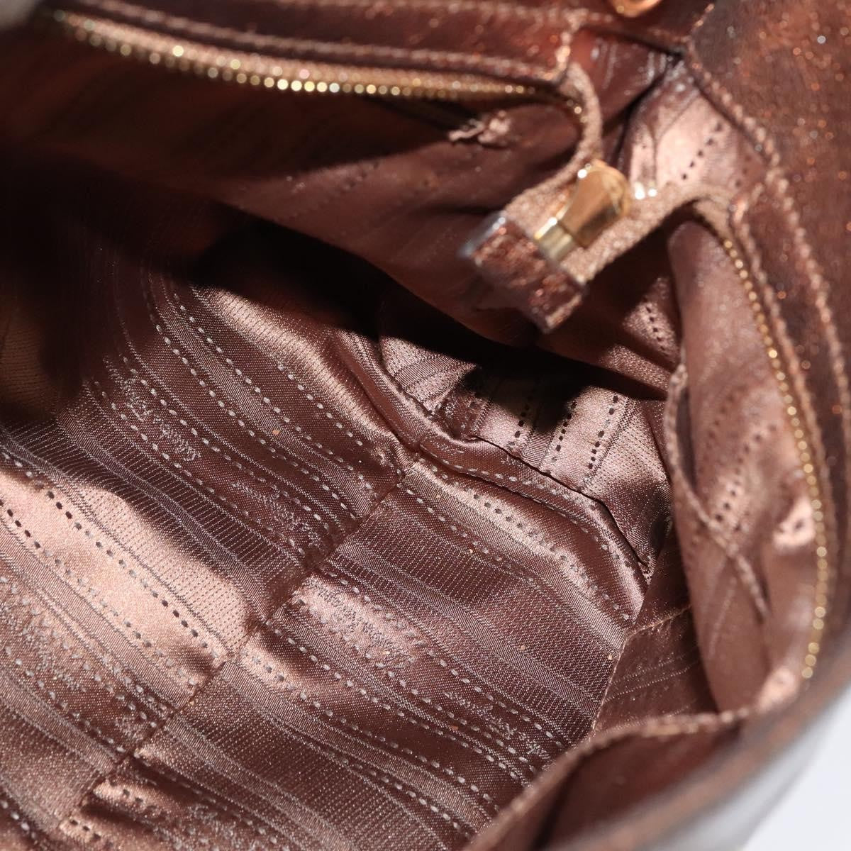 Salvatore Ferragamo Sofia Satchel Leather, GOLD, LEATHER, Handbag