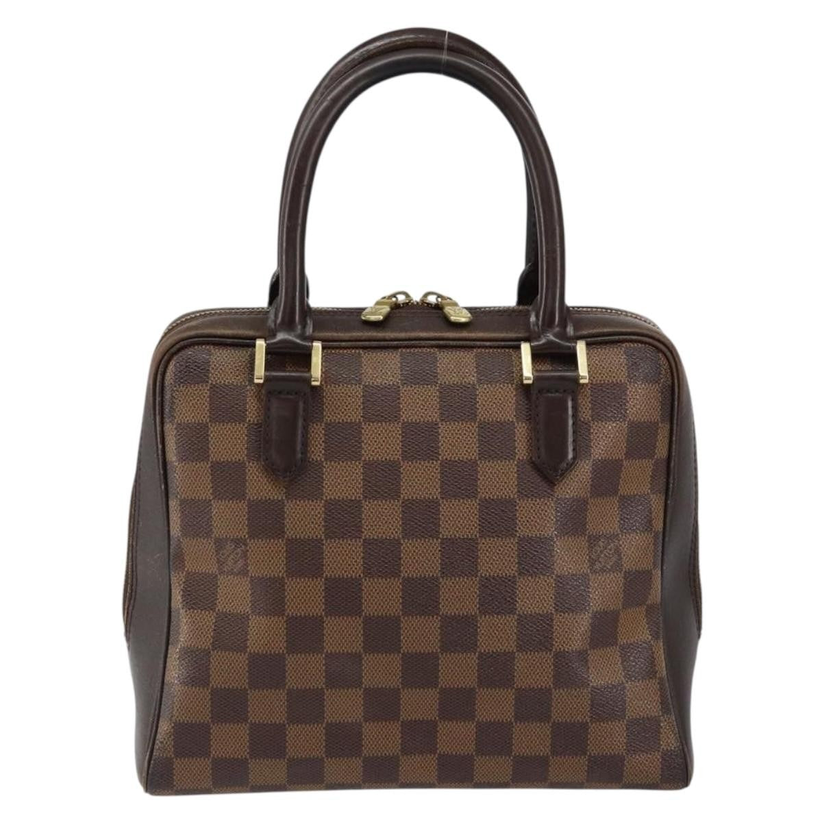 Louis Vuitton Brera Handbag Damier, BROWN, CANVAS, Handbag
