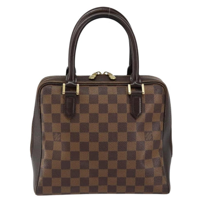 Louis Vuitton Brera Handbag Damier, BROWN, CANVAS, Handbag