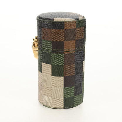 Louis Vuitton Coffret parfum Canvas, GREEN, CANVAS, Clutche & pouche