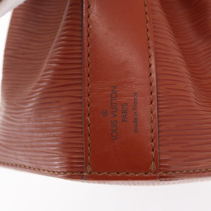 Louis Vuitton Vintage Sac d'Epaule Handbag Epi Leather, BROWN, LEATHER, Shoulder bag