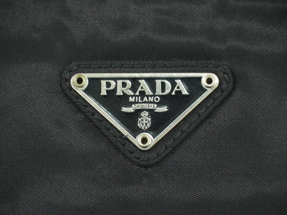 Prada Vintage Tote Tessuto, BLACK, NYLON, Tote bag