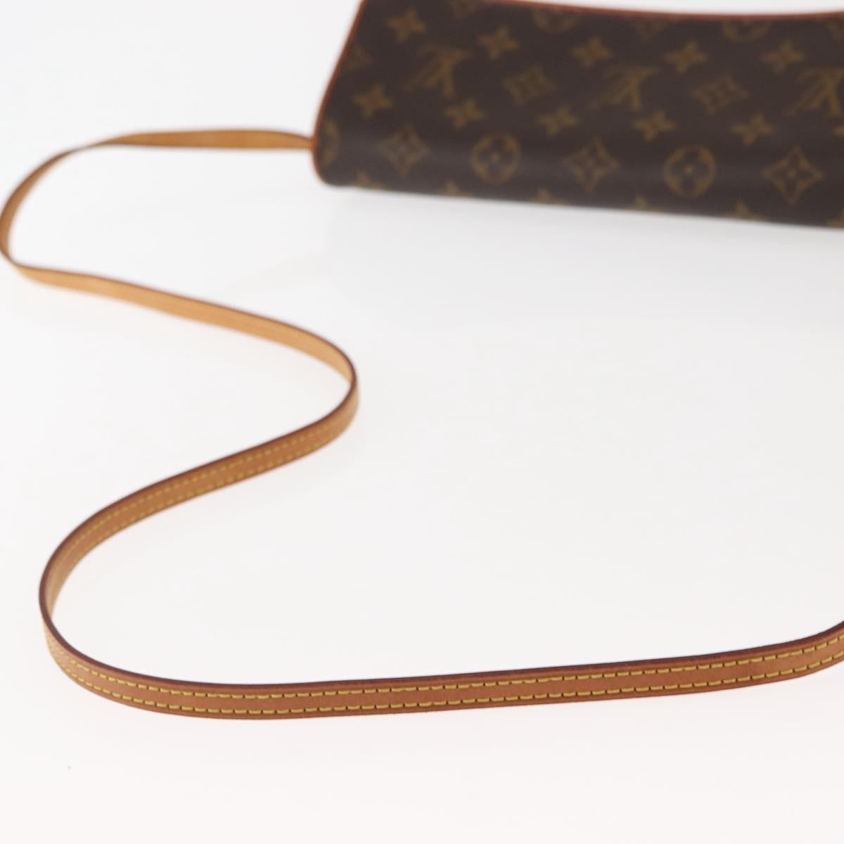 Louis Vuitton Twin Handbag Monogram Canvas, BROWN, CANVAS, Clutche & pouche