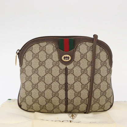 Gucci Vintage Web Crossbody Bag GG Coated Canvas, BEIGE, CANVAS, Shoulder bag