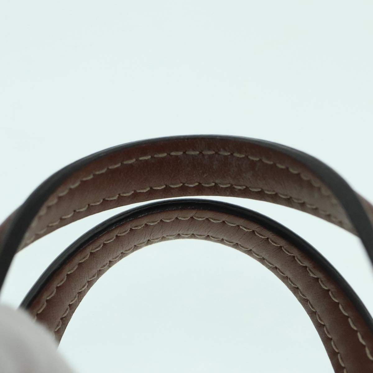 Burberry Freya Shopping Tote Canvas with Leather, WHITE, CANVAS, Tote bag