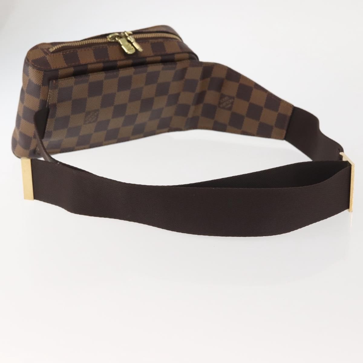 Louis Vuitton Geronimos Waist Bag Damier, BROWN, CANVAS, Shoulder bag