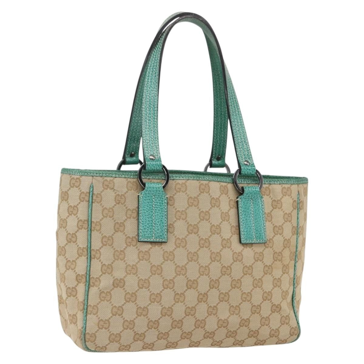 Gucci Open Tote GG Canvas, BEIGE, CANVAS, Tote bag
