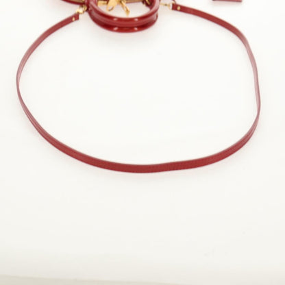 Louis Vuitton Alma Handbag Monogram Vernis, RED, PATENT_LEATHER, Handbag