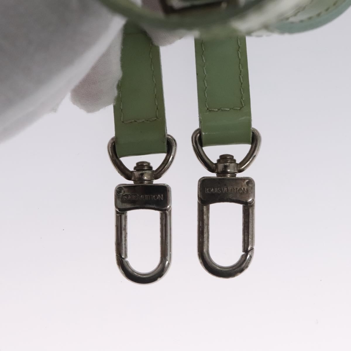 Louis Vuitton Alma Handbag Electric Epi Leather, GREEN, PATENT_LEATHER, Handbag