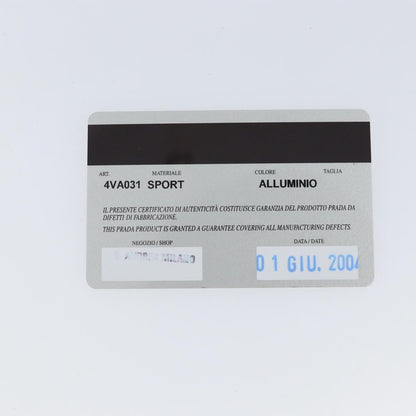 Prada Vintage Sport Shoulder bag Nylon, GRAY, NYLON, Shoulder bag