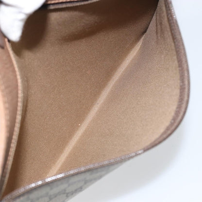 Gucci GG Supreme Clutch bag PVC, BEIGE, PVC, Clutche & pouche