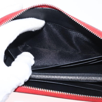 Loewe Anagram Wallet Leather, RED, LEATHER, Wallets