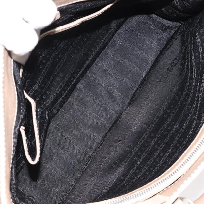 Celine Boogie Satchel Leather, GOLD, LEATHER, Handbag