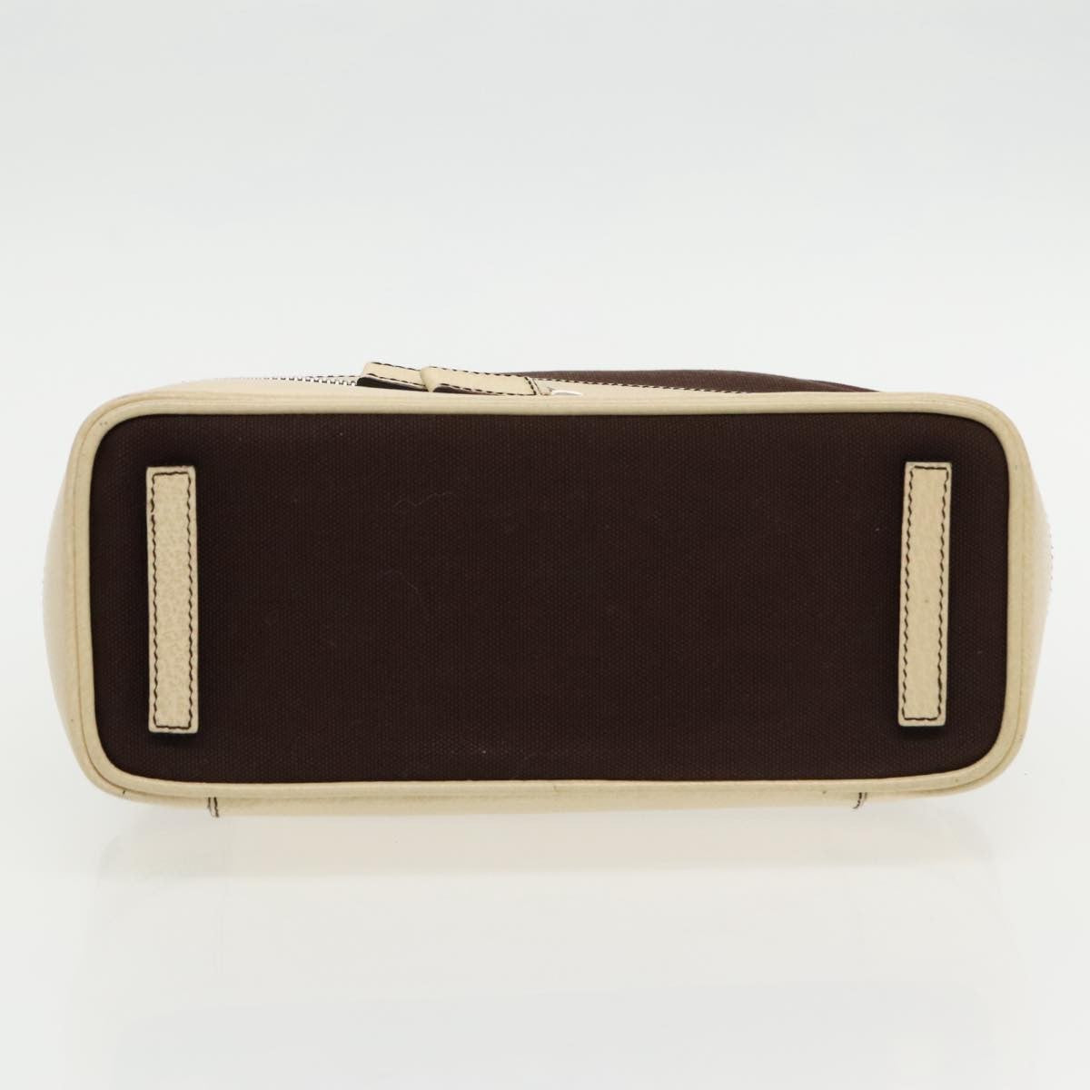 Prada Vintage Handbag Canvas, BROWN, CANVAS, Handbag