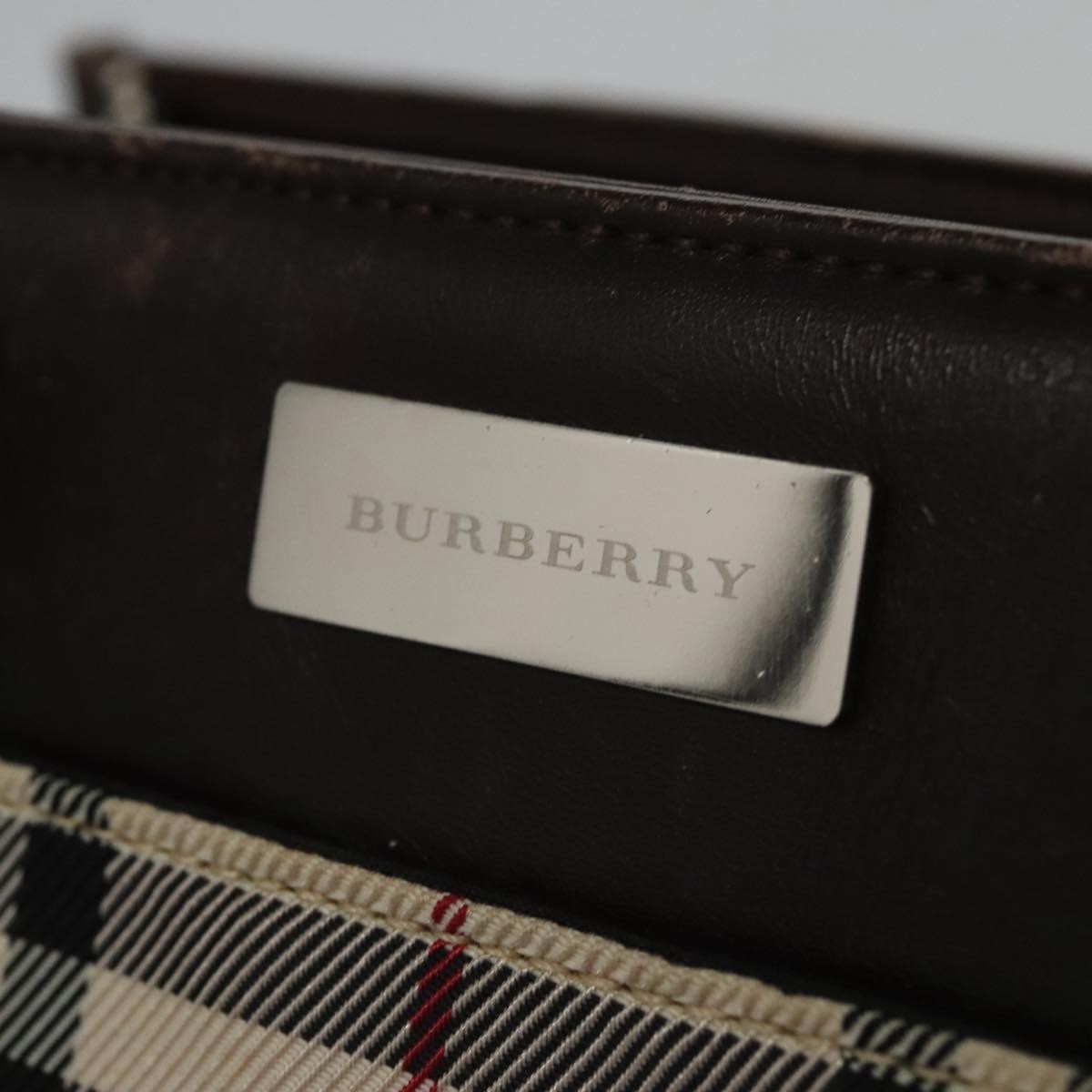 Burberry Nova Check Tote Canvas and Leather, BEIGE, CANVAS, Handbag