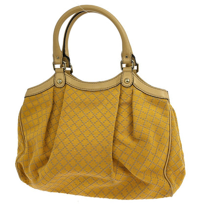Gucci Sukey Tote GG Canvas with Leather, BEIGE, CANVAS, Tote bag