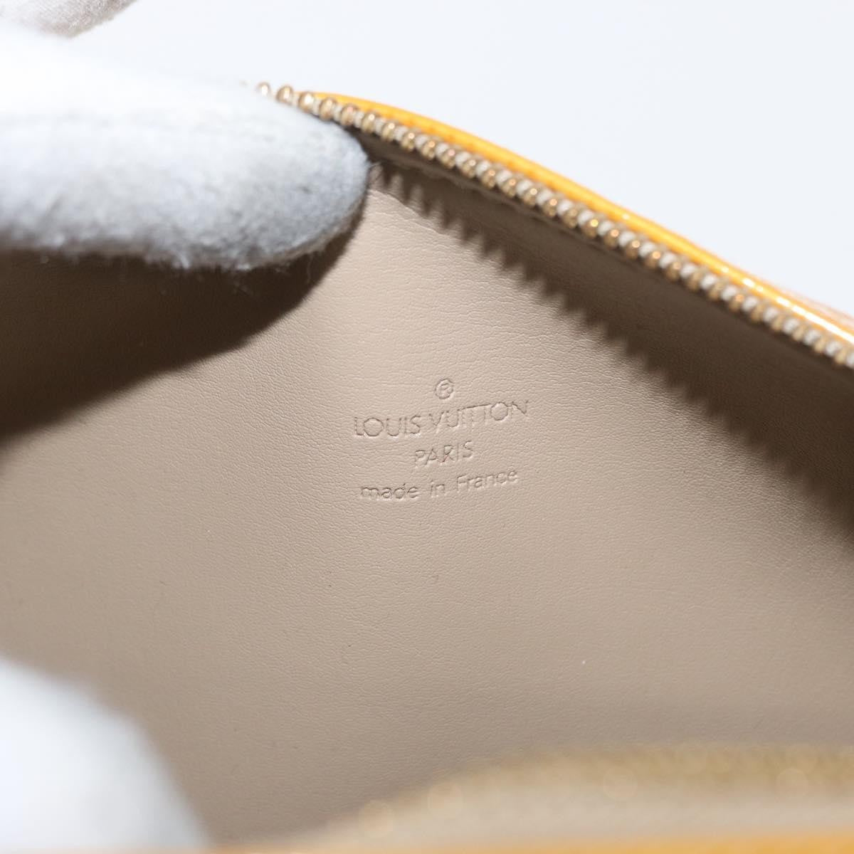 Louis Vuitton Bedford Handbag Monogram Vernis, YELLOW, PATENT_LEATHER, Handbag