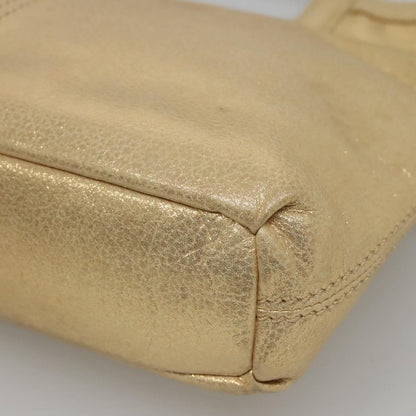 Burberry Blue Label Tote Bag Leather, GOLD, LEATHER, Tote bag