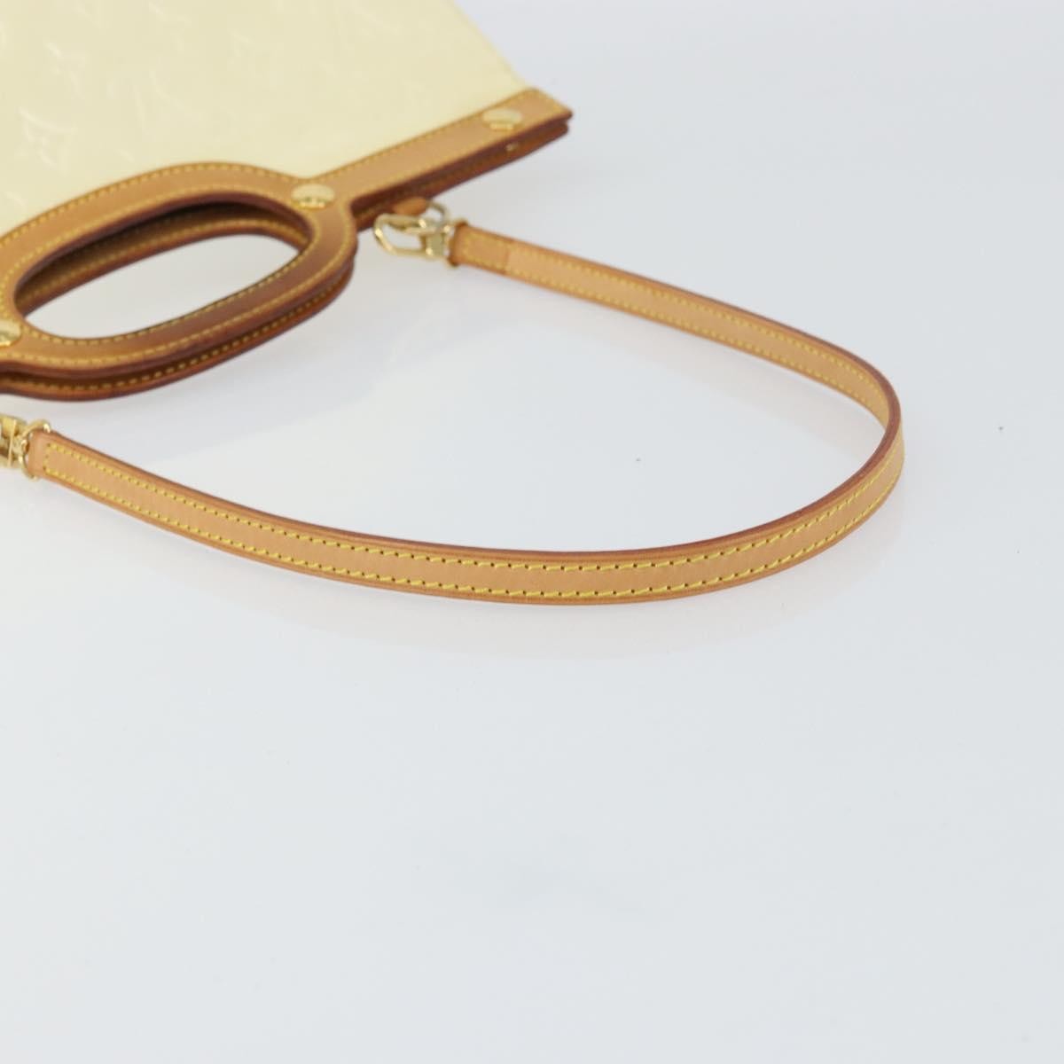 Louis Vuitton Roxbury Drive Handbag Monogram Vernis, BEIGE, PATENT_LEATHER, Handbag