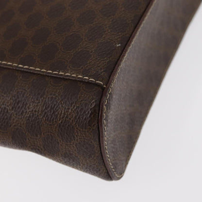 Celine Macadam Vanity Bag Canvas, BROWN, CANVAS, Handbag