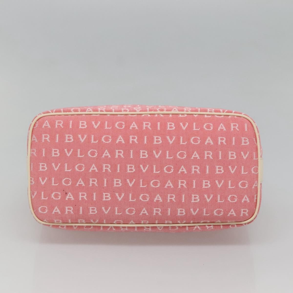 Bvlgari B.Zero1 Logomania Bag Canvas with Leather, PINK, CANVAS, Shoulder bag