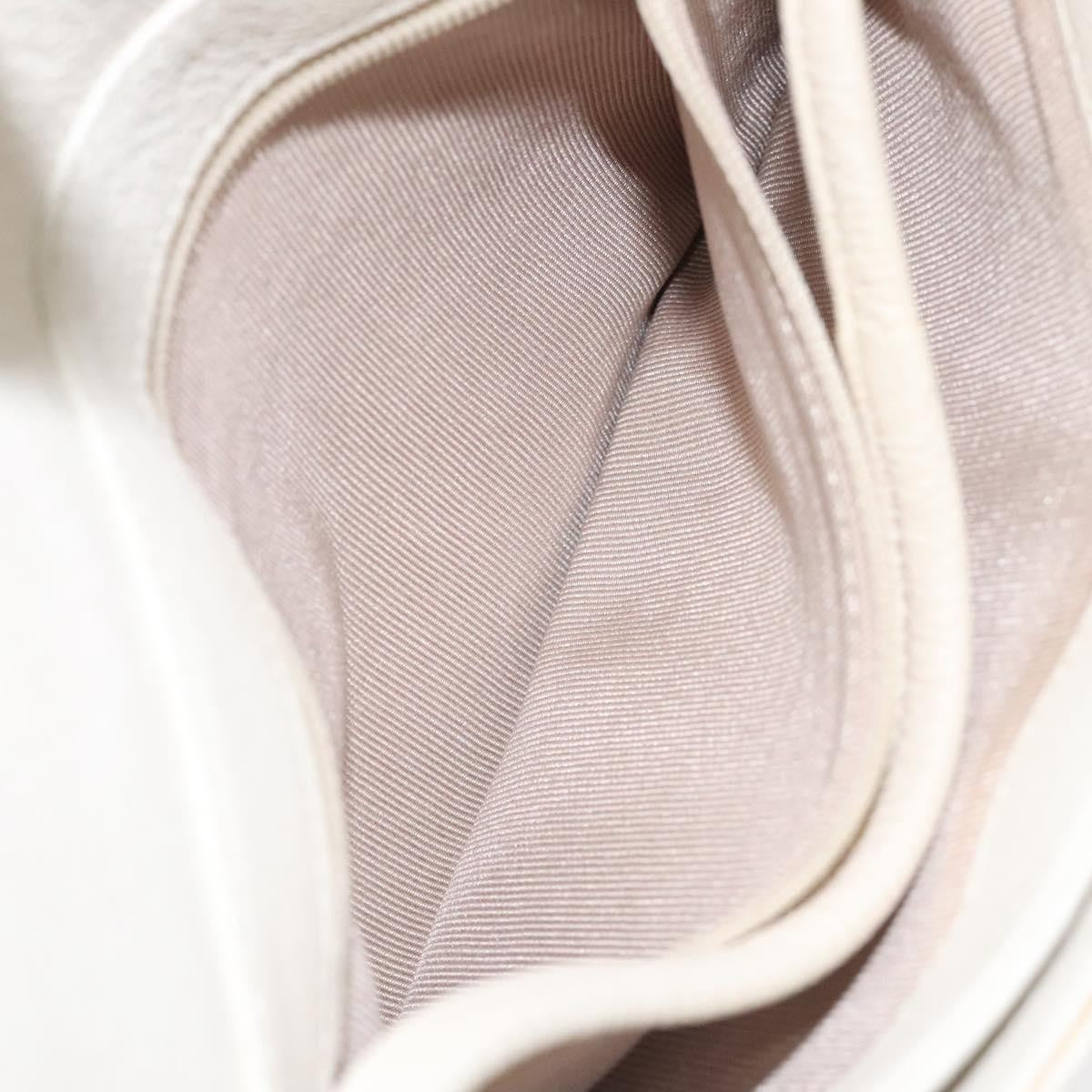 Givenchy Vintage 4G shoulder bag Leather, WHITE, LEATHER, Shoulder bag