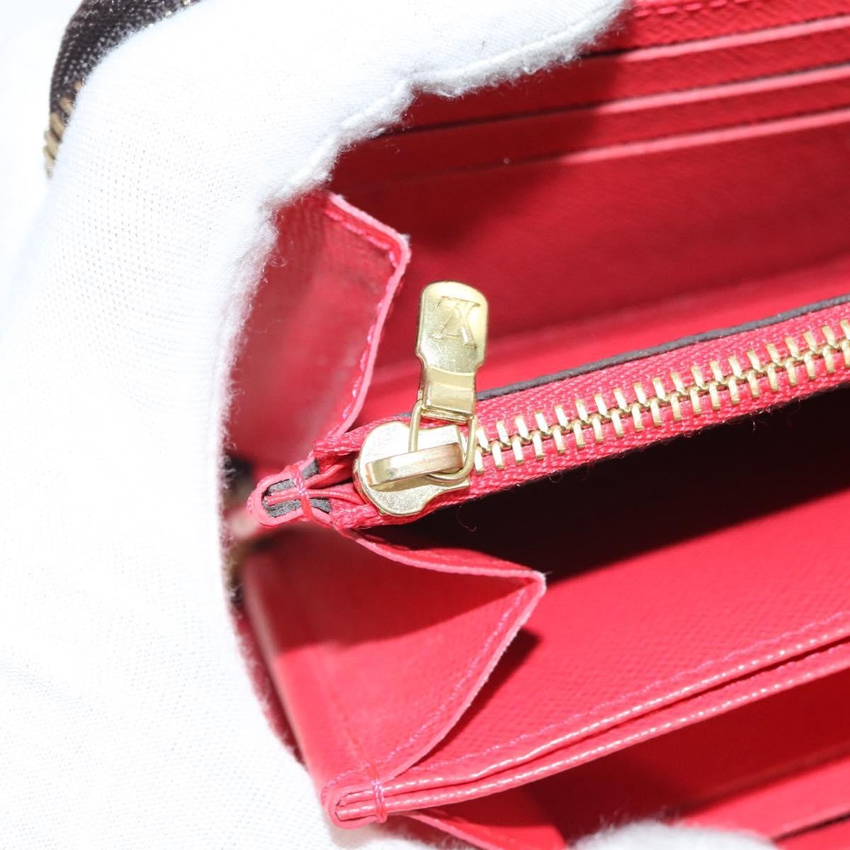 Louis Vuitton Porte-Monnaie Zippy Wallet Monogram Vivienne, BROWN, CANVAS, Wallets