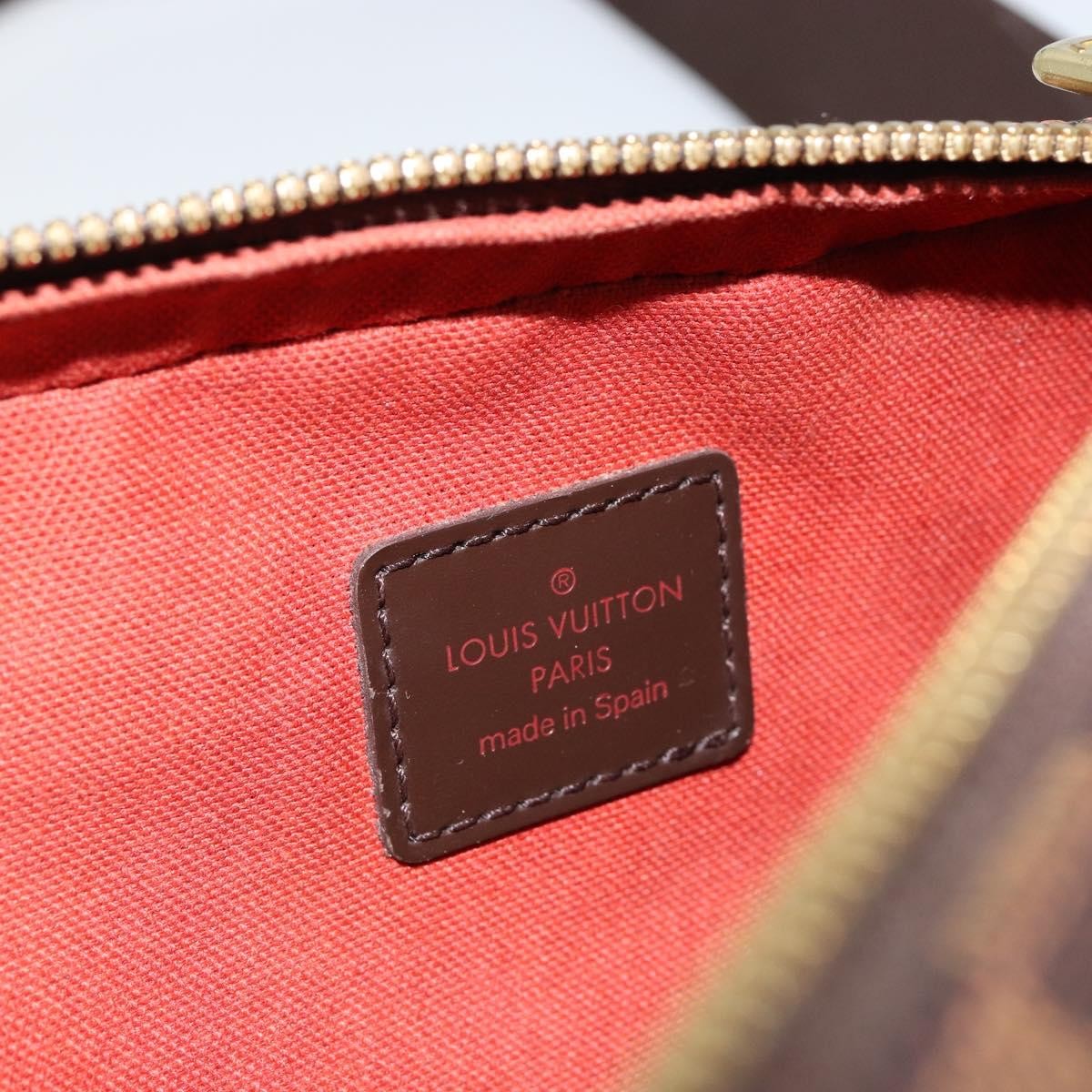 Louis Vuitton Geronimos Waist Bag Damier, BROWN, CANVAS, Clutche & pouche