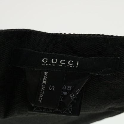 Gucci Sun Visor Canvas, BLACK, CANVAS, Head accessory