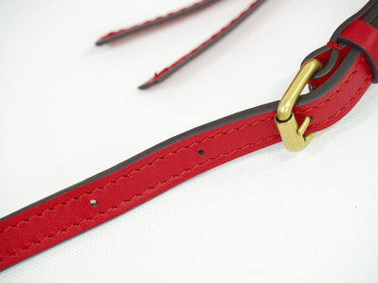 Gucci GG Marmont Shoulder Bag Leather, RED, LEATHER, Shoulder bag