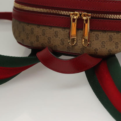 Gucci Doraemon Zip Backpack Printed Mini GG Coated Canvas, BEIGE, CANVAS, Backpack