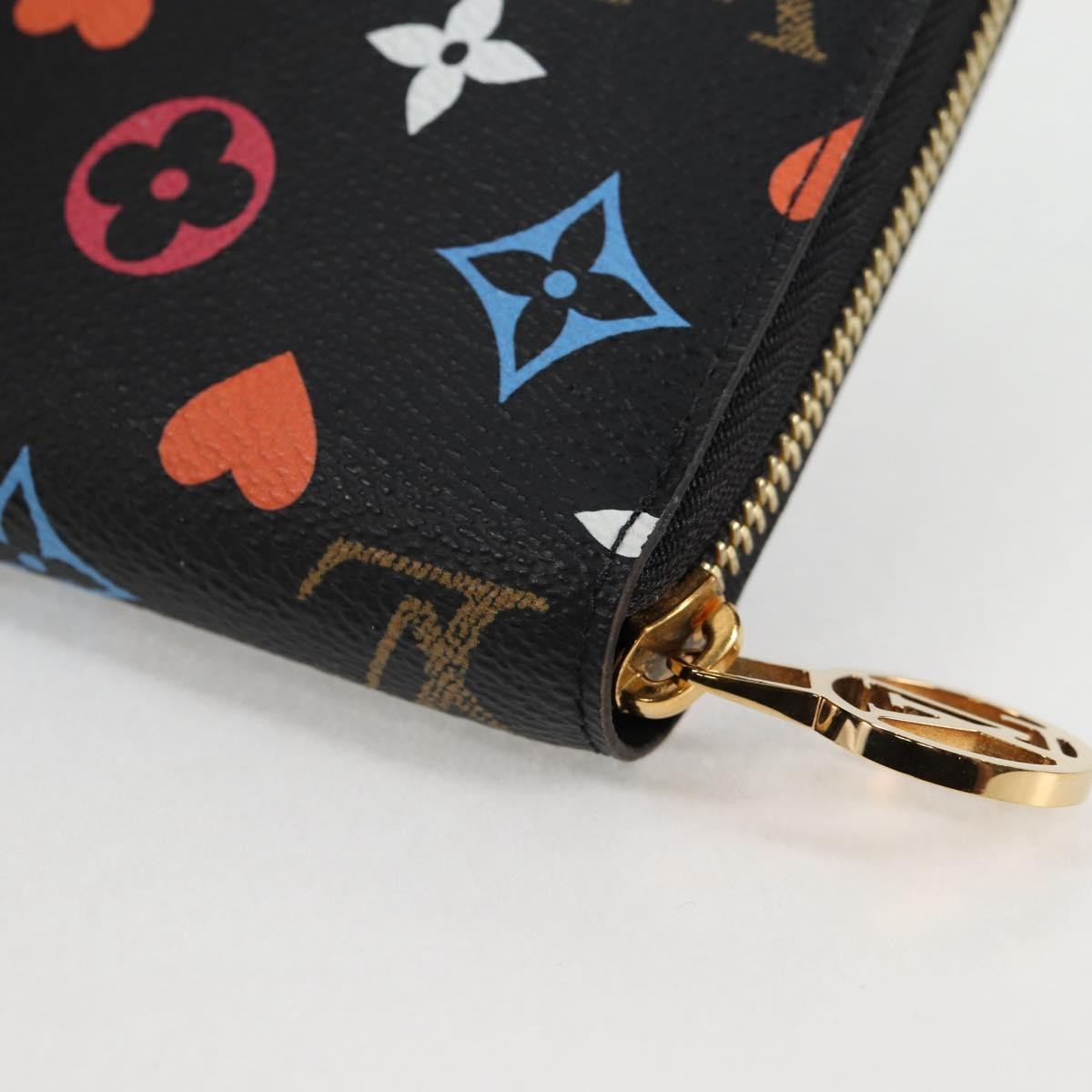 Louis Vuitton Zippy Wallet NM Monogram Canvas, BLACK, CANVAS, Wallets
