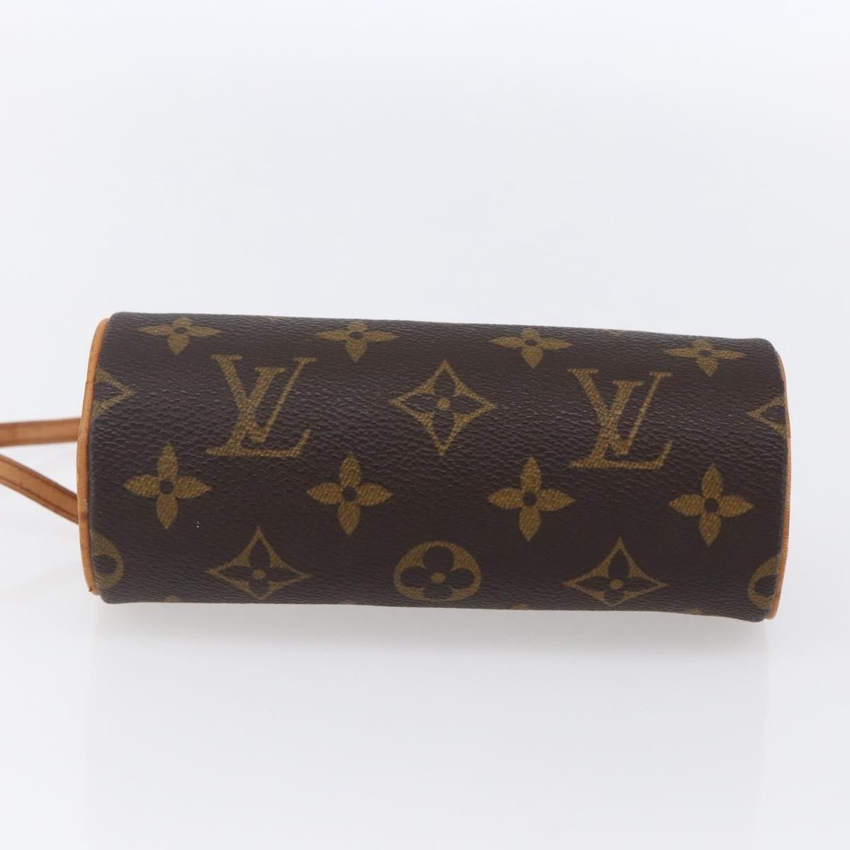 Louis Vuitton Papillon Pochette Monogram Canvas, BROWN, CANVAS, Clutche & pouche